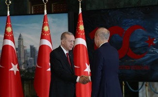 Erdoğan,Cumhuriyet Bayramı Tebriklerini Kabul Etti