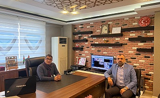 İhsan Akın Televizyonumuzu Ziyaret Etti