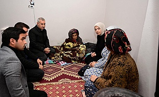 Mehmet Çınar'dan Yaşlılara Ziyaret