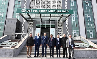 Gürkan DSİ 92. Şube Müdürü Mehmet Aytaç Sucu’yu Ziyaret Etti