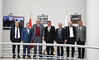 Kızılay Malatya Şube Başkanı Ergül’den Başkan Gürkan’a Ziyaret