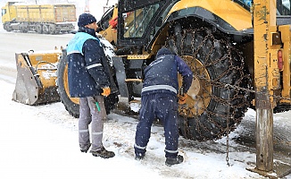 Battalgazi Belediyesi’nin Karla Mücadele Çalışmaları Başladı