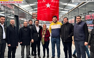 Bilal Yıldırım, Ankara Esnaf Çarşısı’nı Ziyaret Etti