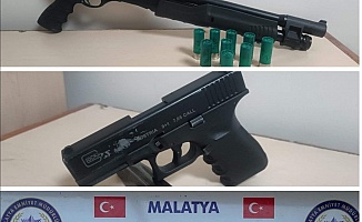 Malatya’da Çok Sayıda Silah ve Uyuşturucu Ele Geçirildi
