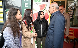 AK Parti Büyükşehir Belediye Başkan Adayı Sami Er’den Esnaf Ziyaretleri