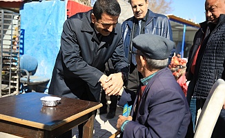 Taşkın’dan İnönü Caddesindeki Esnaflara Ziyaret