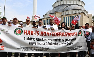 Hak İŞ Malatya Tarafından 1 Mayıs Kutlaması