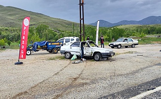 Malatya'da Otomobil Takla Attı: 2 Yaralı