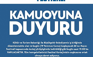 Kayısı Festivali Kapsamında Gerçekleşecek Alişan Konseri İptal Edildi!