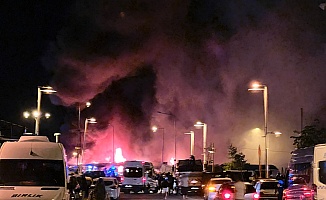 Malatya'da Büyük Yangın; Peş Peşe Patlamalar Meydana Geldi!
