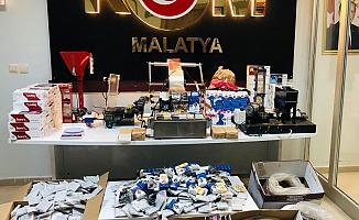 Malatya'da 408 Bin Adet Gümrük Kaçağı Makaron Ele Geçirildi