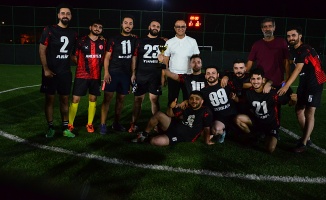 Sağlıkçılardan Futbol Turnuvası