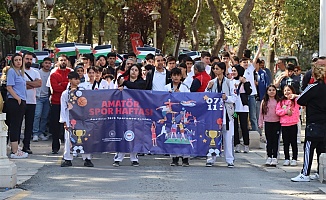 Malatya'da Amatör Spor Haftası Yürüyüş ile Başladı