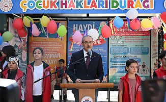 Malatya'da "Çocuk Hakları Durağı" Etkinliğiyle Farkındalık Artırıldı