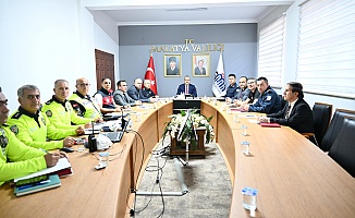 Sıfır Can Kaybı Hedefi İçin Trafik Güvenliği Toplantısı Düzenlendi