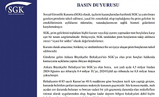 STK'dan ABB'nin prim borçları için rızaen anlaşma yapıldığı iddiasına yalanlama