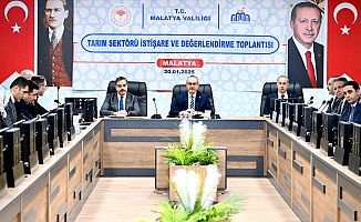 Tarım Sektörü İstişare ve Değerlendirme Toplantısı Gerçekleşti