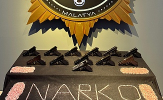 Malatya Emniyeti Uyuşturucu ve Silah Tacirlerine Geçit Vermedi
