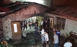 Battalgazi'de Ahır Alevler İçinde Kaldı!
