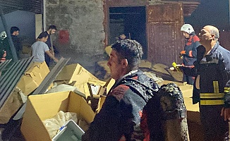 Malatya'da Fabrika Yangını Paniğe Neden Oldu