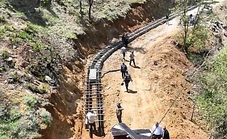 Pütürge Taşmış’ta Modern Sulama Kanalı Hizmete Alındı