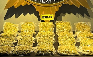 12 Kilo 800 Gram Esrar Ele Geçirildi