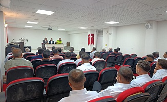 Okul Servisi Sürücülerine Bilgilendirme Toplantısı Düzenlendi