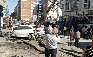 Paşaköşkü'nde hafriyat kamyonu ortalığı savaş alanına çevirdi