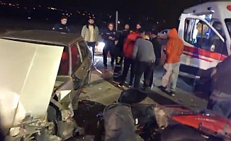 Motosiklet Sürücüsü Ağır Yaralandı, Otomobil Sürücüsü Kaçtı