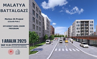 Tamamlanan Konut ve İşyeri Kuraları 1 Aralık'ta Çekiliyor