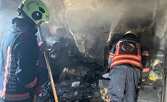 Battalgazi’de Ev Yangını: Ev Kullanılamaz Hale Geldi