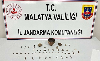 Doğanşehir’de Tarihi Eser Kaçakçılığına Darbe!