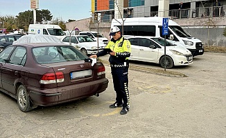 Engelli Park Alanlarında Trafik Ekiplerinden Yoğun Denetim