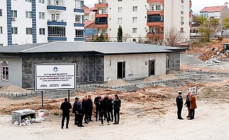 Karademir’in Yaptırdığı Göztepe Taziye Evi Projesinde Sona Yaklaşıldı.