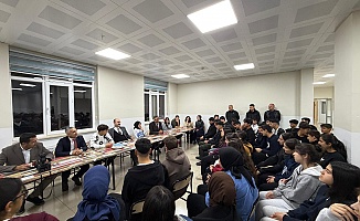 Kaymakam Sungur'dan Fen Lisesi Öğrencilerine Ziyaret