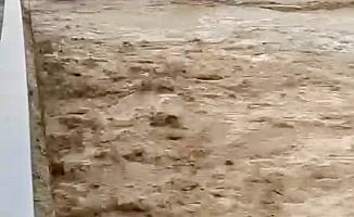 Malatya’da Yağış Dereleri Taşma Noktasına Getirdi