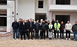 Taştepe 3. Etap TOKİ Konutları Hızla Yükseliyor