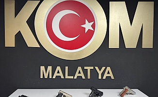 Malatya’da Ruhsatsız Silah Operasyonu