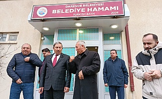 Darende’de Öğretmenevi Altındaki Hamam Yeniden Hizmete Açıldı