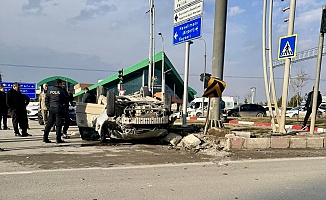 Feci Kaza'da Şans Eseri Kurtuldular!