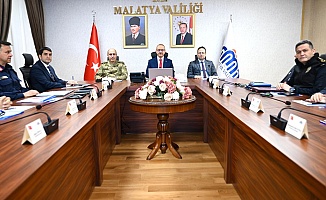 Malatya’da Genişletilmiş İl Güvenlik Ve Asayiş Toplantısı Yapıldı