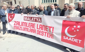 Saadet Partisi’nden Kernek Meydanı’nda Zulme Tepki