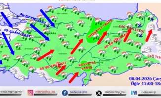 Meteoroloji Uyardı: Don, Yağış ve Fırtına Kapıda
