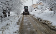 Malatya’da Karla Mücadele Sürüyor
