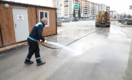 Bayram Sonrası Battalgazi’de Cadde ve Sokaklar Temizleniyor