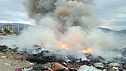 Hurdacılar Sitesinde Korkutan Yangın