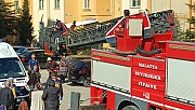 7 Katlı Binada Yangın Paniği