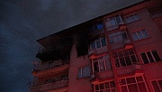 Malatya'da Apartman Yangını