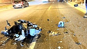 Motosiklet Traktör Römorkuna Çarptı: 1 Yaralı
