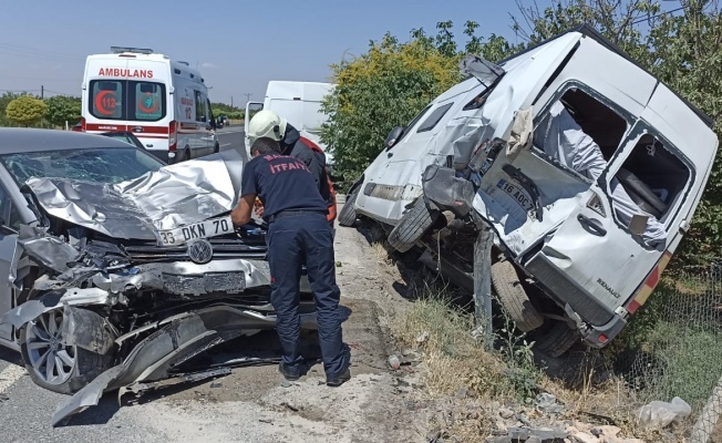Doğanşehirde Feci Kaza